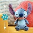 thumbnail image 5 of Disney Stitch Crack Me Up Stitch 11-inch Plush with Sounds and Motion, Wiggles, Giggles, and Laughs, 5 of 8