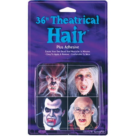Hair With Adhesive Halloween Accessory