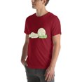thumbnail image 4 of Sleepy Smiski T-Shirt | Cute Kawaii Sleeping Smiski Tee, Cozy Nap Lover Gift   (Cardinal, 2XL), 4 of 6