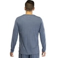 thumbnail image 2 of INTIMO Men's Knit Long-Sleeve V-Neck Pajama Lounge Shirt Short-Sleeve PJ Top, 2 of 5