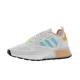 thumbnail image 1 of Adi-das ZX 2K Boost Womens size 9.5 color white athletic sneakers, 1 of 5