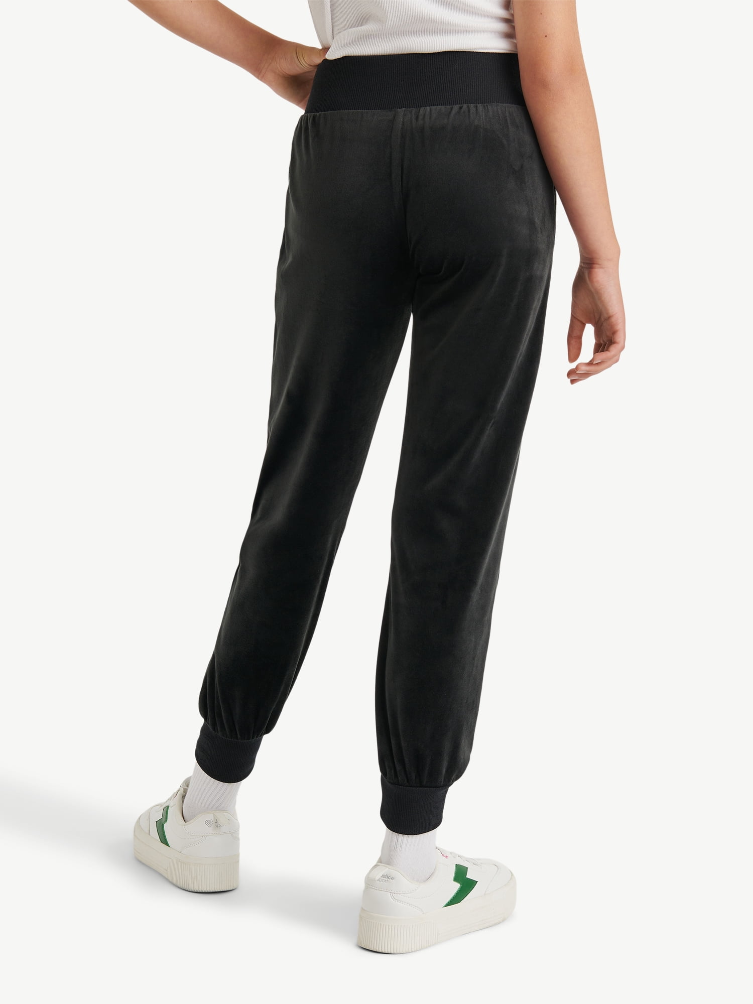 Justice x Snoopy Girls Velour Jogger, Sizes XS - XLP