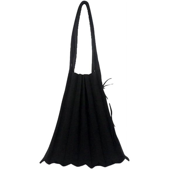 Kukuzhu Women's Knitted Tote Hobo Bag Elastic Shoulder Handbag Handmade Knit Crochet Bag Cute Purse for Travel