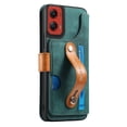 thumbnail image 2 of for Motorola G Stylus 5G (2024) Wallet Case with Card Slots&Cash Slot【RFID Blocking】, With Wrist Kickstand,Flip Folio Book PU Leather  Shockproof Anti-fall Rugged Phone case Cover For Women Men,Green, 2 of 12