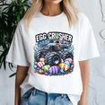 thumbnail image 2 of Eggs Crusher Easter Day Monster Truck Kids Toddler Boys Shirt, He is Rizzin,Easter Day Shirt, Happy Easter Day, Bunny Cute Tee,Jesus Easter TShirt, 2 of 5