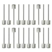 Unique Bargains 20Pcs Air Pump Needles for Ball, Stainless Steel Sports Inflation Needle, Inflatable Needles Inflating for Basketball Football Volleyball Soccer