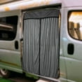 thumbnail image 3 of Callipe Campervan Screen Net Breathable Heavy Duty Fastener Tape Center Zipper Privacy Sun Blocking Universal Outdoor Camping RV Van Blackout Curtain, 3 of 7