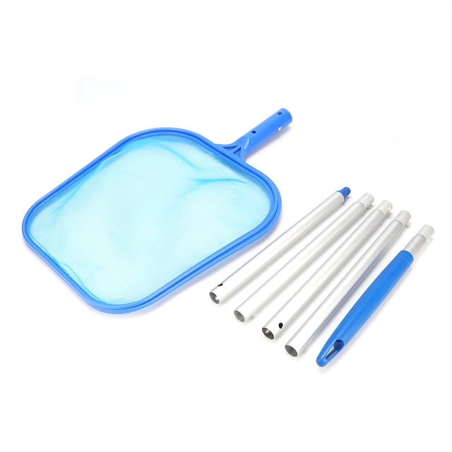 ZPSHYD Pool Skimmer Net, Swimming Pool Cleaning Tools Pool Leaf Rake Net Cleaning Skimmer with Rod Cleaning Accessories