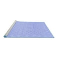 thumbnail image 2 of Ahgly Company Machine Washable Indoor Rectangle Oriental Blue Modern Area Rugs, 2' x 4', 2 of 4