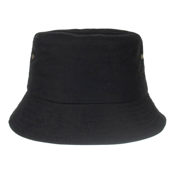 WCJM Bucket Hats Polyester Fisherman'S Hat Black Bucket Hats One Size