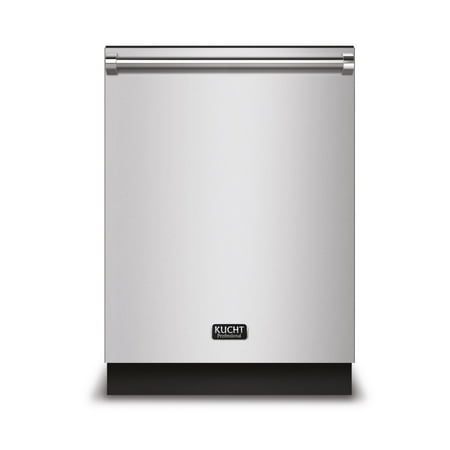 Kucht Professional 24  Stainless Steel Top Control Dishwashers in Silver