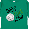 thumbnail image 4 of Inktastic Dad's Golf Buddy with Golf Ball Boys or Girls Long Sleeve Toddler T-Shirt, 4 of 5
