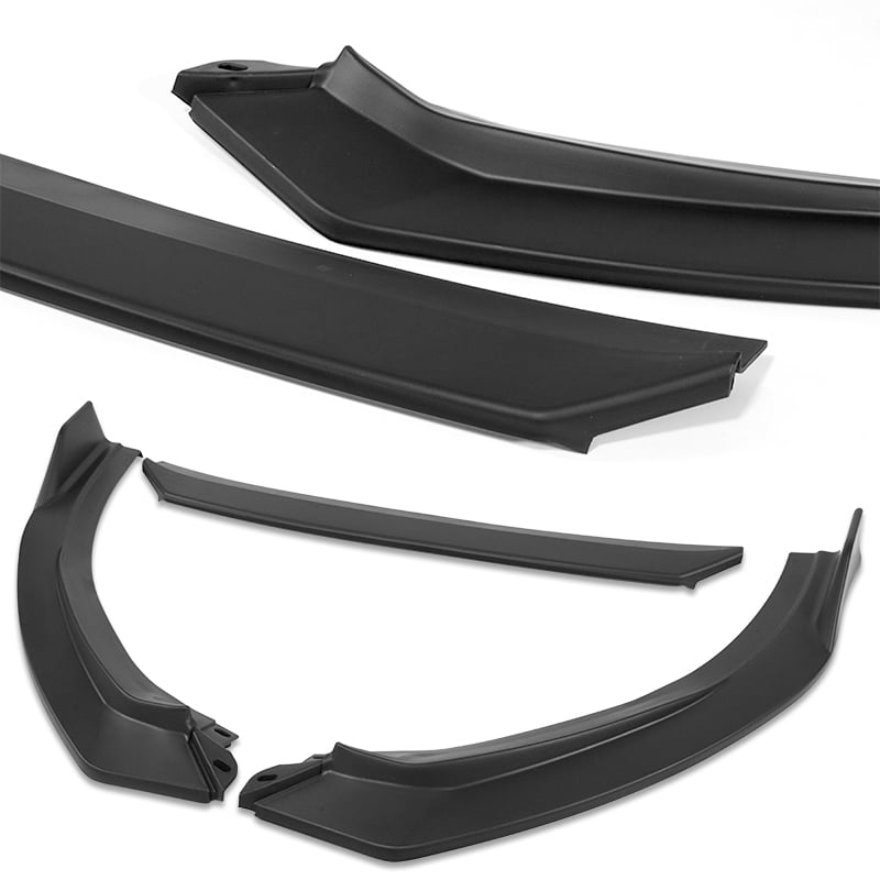 Stay Tuned Performance For 2021-2024 Kia K5 GT-Line Matt Black Front Bumper Body Spoiler Lip STP-Style