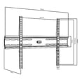thumbnail image 2 of Soporte para pantalla Taika  TK-FM3270 VESA 600x400mm, 32"-70", 40Kg, 2 of 3