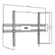 thumbnail image 2 of Soporte para pantalla Taika  TK-FM3270 VESA 600x400mm, 32"-70", 40Kg, 2 of 3
