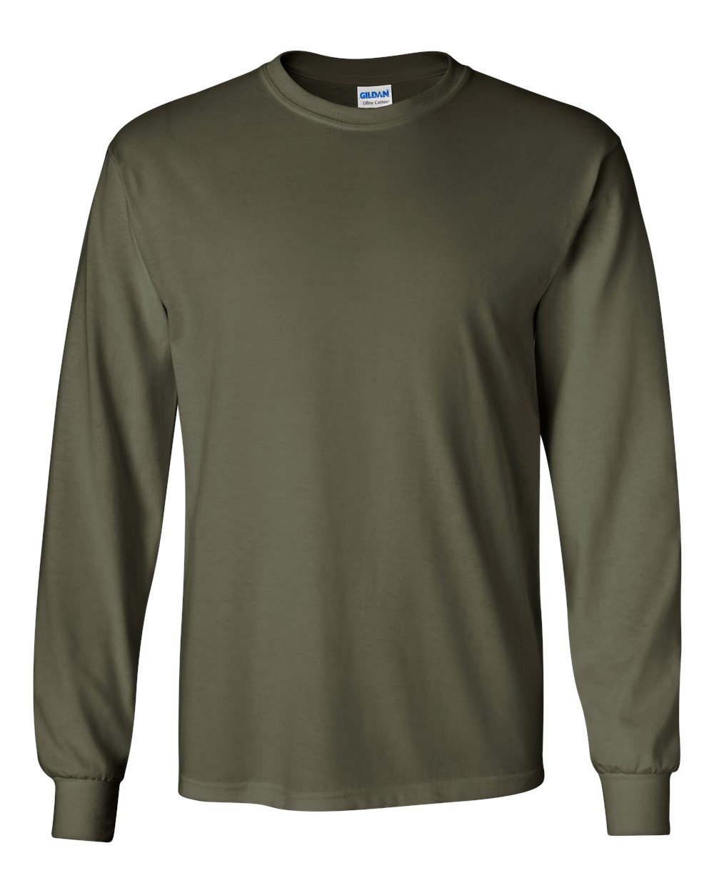 Ultra Cotton Long Sleeve T-Shirt, L, Ash - Walmart.com