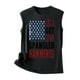 thumbnail image 4 of Camiseta sin mangas con estampado para mujer, blusa sin mangas con gráfico divertido para playa de verano para niñas adultas Fridja gh3984, 4 of 5