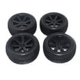 thumbnail image 2 of 1/10 Racing Car 12mm Hub Ruedas Y Neumáticos 8 Piezas para HSP HPI Redcat, 2 of 7