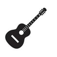 thumbnail image 1 of Designocracy 98439-12 Guitar Art on Board Wall Decor, 1 of 1
