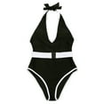 thumbnail image 7 of Swimsuit for Women Tummy Control Bathing Suits for Women Bandage Halter Bikini Push-Up Pad Swimwear Swimsuit Beachwear, 7 of 7