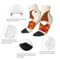 thumbnail image 5 of Naloa Halloween Gnomes1 Ankle Socks for Women Non Slip Socks No Show Socks Classic Low Cut Casual Socks Casual Socks, 5 of 7