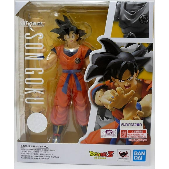 Dragonball Z 6 Inch Action Figure S.H. Figuarts - Son Goku Raised On Earth Reissue