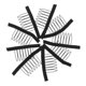 thumbnail image 5 of unbranded 50Ud Peines Para Pelucas Con Clips De Y De 7 En Color Negro, 5 of 7