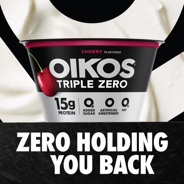 Oikos Zero Cherry 4pk | Yogurt stock for food distributors