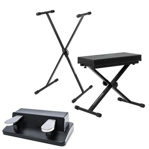 Ultimate Support JSXS300 Single Brace XStyle Keyboard Stand + Medium