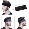 thumbnail image 2 of "4pzs Banditas Deportivas Cabeza Diadema Absorbe El Sudor ", 2 of 5