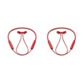 thumbnail image 2 of Monstrate Auricular para colgar en el cuello compatible con Bluetooth V5.0 en la oreja USB recargable auriculares música manos libres llamada Type2 NO2, 2 of 6