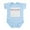 Sky Blue, variant on CafePress - Bodyguard For My Baby Sister Infant Bodysuit - Baby Light Bodysuit, Size Newborn - 24 Months