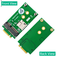thumbnail image 2 of NGFF M.2 B Interface Clé vers Mini PCI-E MPCIE Adaptateur Sans Fil pour Module 5G 4G 3G LTE GSM avec Emplacement pour Carte NANO SIM, 2 of 7