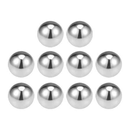 Uxcell 10mm /0.39" Bearing Balls, 304 Stainless Steel G100 Precision Balls 10 Pack