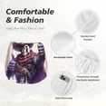 thumbnail image 4 of Balery Cool Skull Cowboy Pantalones cortos deportivos para mujer con forro y dos bolsillos, elásticos, para entrenamiento, gimnasio, yoga-X-Large, 4 of 7