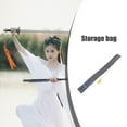 thumbnail image 3 of GOOHOCHY Swords Shoulder Bag Blue with Gold Thread Silk 1Pcs 53.1x4.9x0.08In, 3 of 6