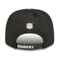 thumbnail image 4 of Men's New Era  Black/Silver Las Vegas Raiders 2026 NFL Draft 9SEVENTY Adjustable Hat, 4 of 6