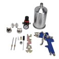 thumbnail image 1 of HVLP Spray Gun Professional Aluminum Alloy Pneumatic Spray Gun for Automobile Coating H‑827P Blue, 1 of 4