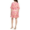 thumbnail image 2 of Taylor womens  Mini Shirtdress, 10, Red, 2 of 3