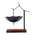 thumbnail image 1 of Colador de té de cerámica para fugas de té, colador de té creativo para juego de té, accesorios para el hogar, oficina, comedor, mesa, decoración de Negro Gloria Utensilios de ceremonia, 1 of 9