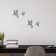 thumbnail image 2 of 20Pcs Iron Hummingbird Decorations Silver Bird Shaped Wall Art Home Decoration, 2 of 9