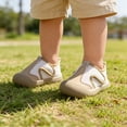 thumbnail image 7 of LYHaoo Toddler Barefoot Shoes Breathable Soft Sole First Sneakers Shoes Lightweight Walking Footwear,Yellow,Sizes 7.5(5.51") Toddler, 7 of 7