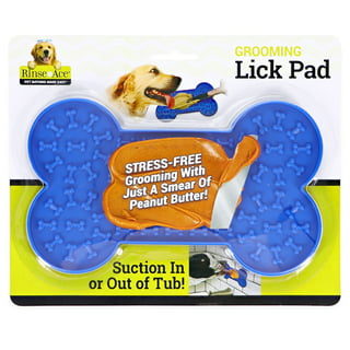 Dog Crate Lick Plate Mountable Mat For Treats Entertainment