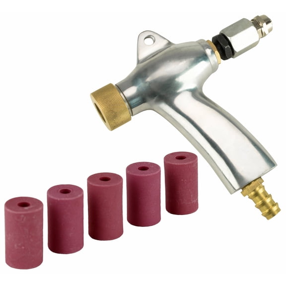 Dragway Tools Gun & (5) 7MM Nozzles for Model 110 and 260 Sandblast Cabinet