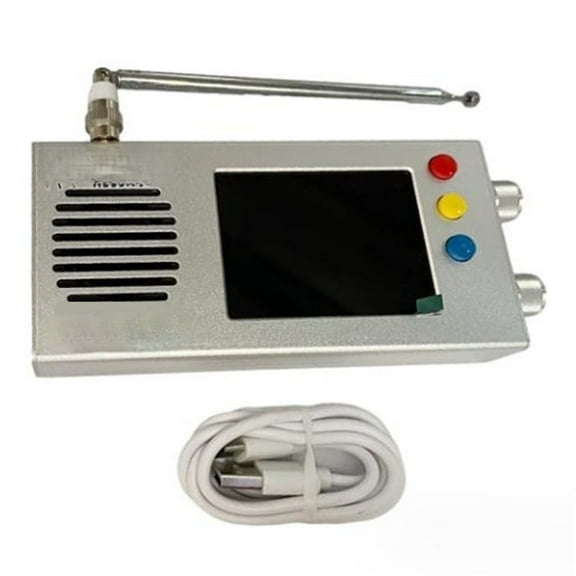 1set TEF6686 Radio LCD Digital Diaplay Full Band FM/MW/Shortwave/HF/LF Radio Receiver Portable Handheld Radio with Antenna