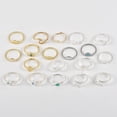 thumbnail image 4 of Conjuntos de anillos apilables retro boho para niñas adolescentes Mujeres Peak Sea Wave Brújula Turquesa Rhinestone Knuckle Joint Finger Kunckle Nail Ring Sets TUNC Sencillez, 4 of 5