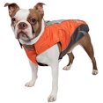 thumbnail image 1 of Abrigo para perro impermeable con protección Helios Altitude-Mountaineer Wrap-Velcro con tecnología Blackshark, naranja, gris carbón, gris claro, XS PetLife Central JKHL2ORXS, 1 of 2