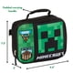 thumbnail image 4 of Mochila RALME Minecraft de 16 pulgadas con set de lonchera para niños, 4 of 7