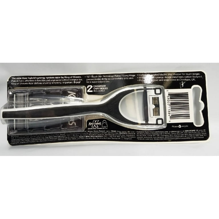 King of Shaves Azor Pola Hybrid Synergy Razor White - Walmart.com