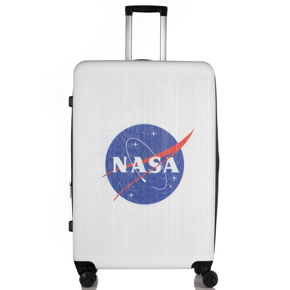 Maleta Nasa Jfk Blanca 29 PLG Rojo STYLPATH